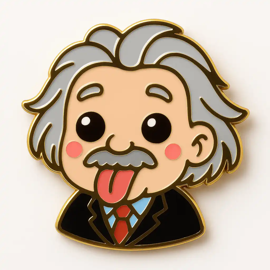 Pin Émail Chibi — exemple de rendu chibi