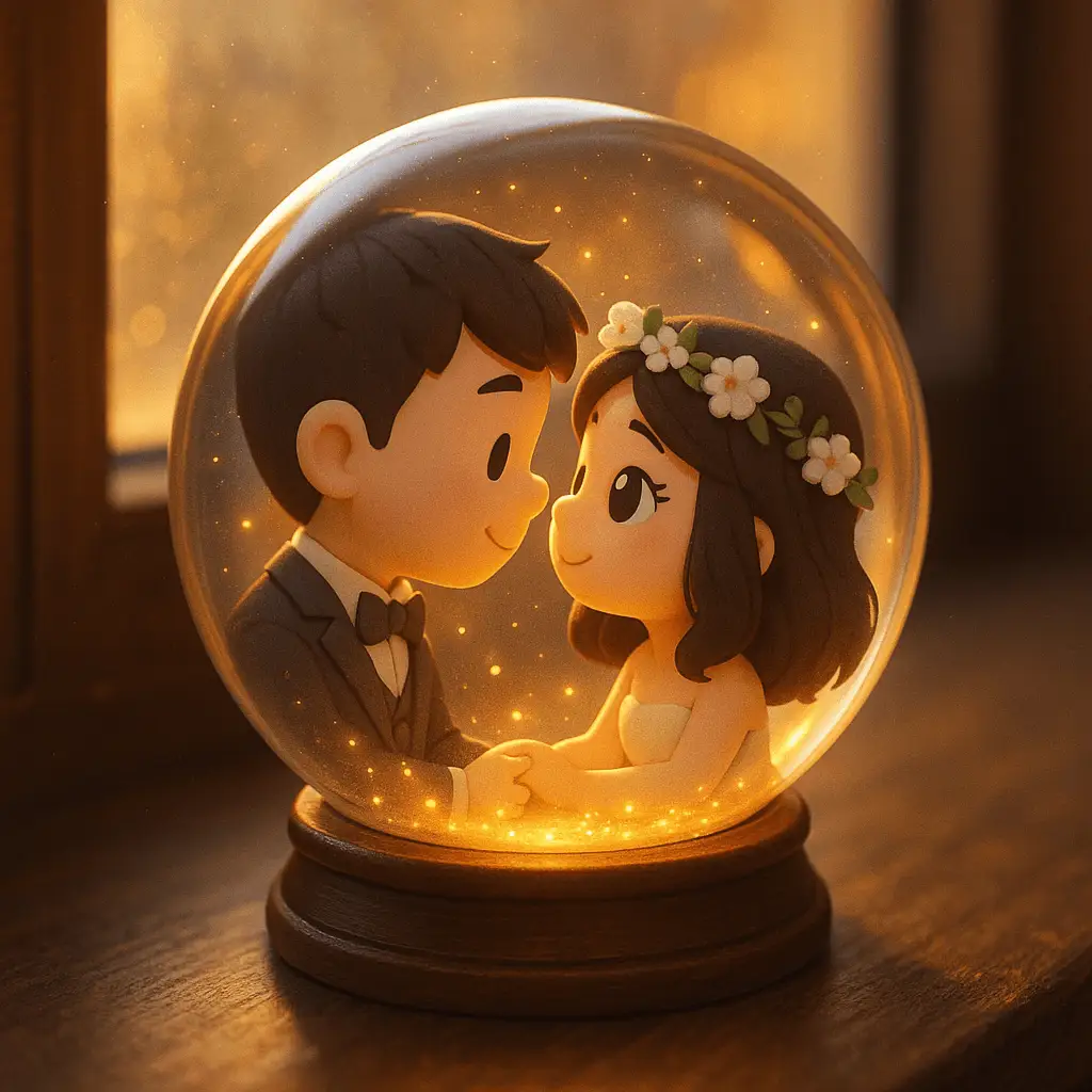 Chibi Crystal Ball — chibi art sample