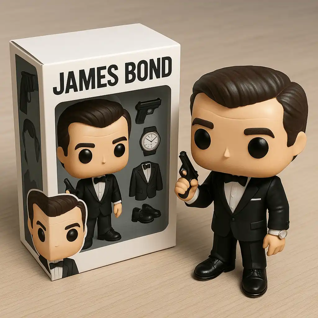 Funko Pop Box — chibi art sample