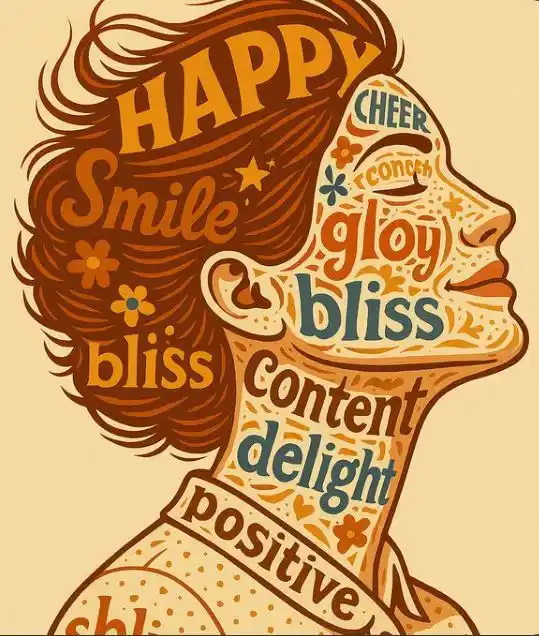 Portrait Typographique — exemple de rendu chibi