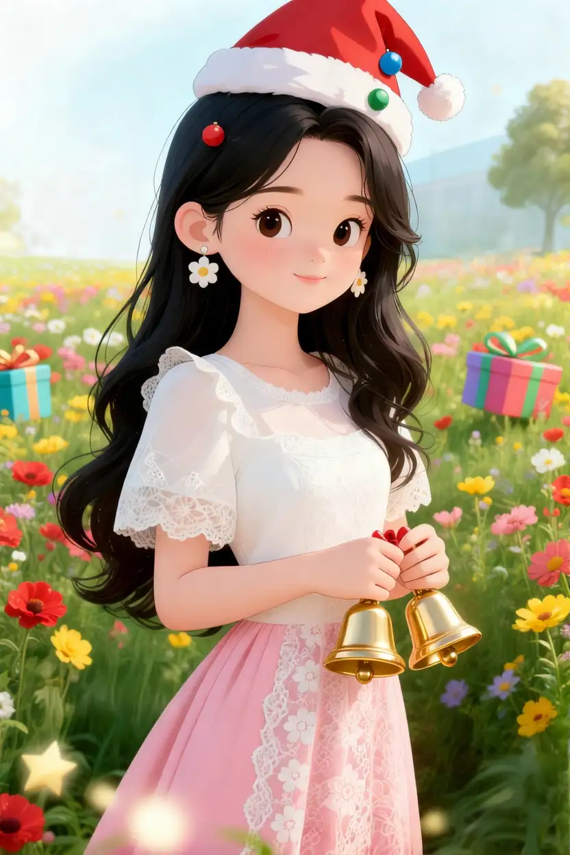 عيد الميلاد تشيبي 2D: 3 — نموذج فن تشيبي