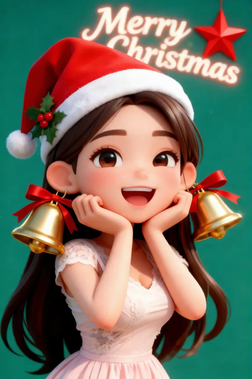 Xmas Chibi 3D: 6 — chibi art sample