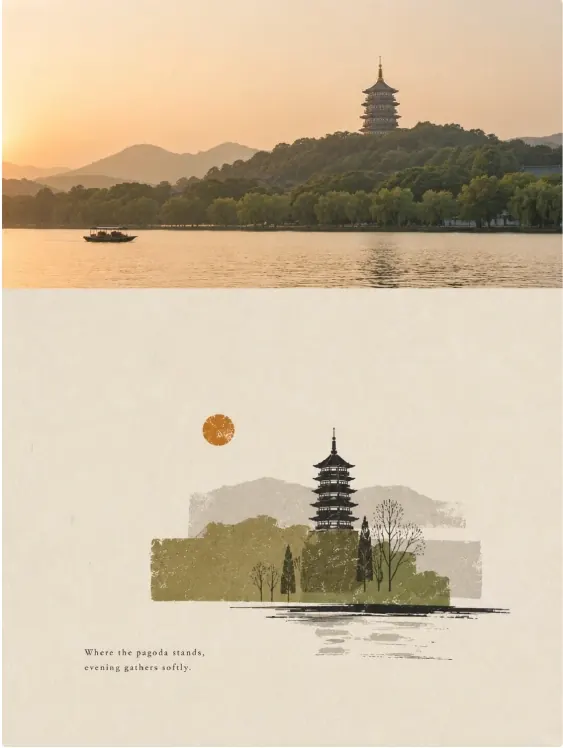 日系治愈手账插画 — Q版效果示例