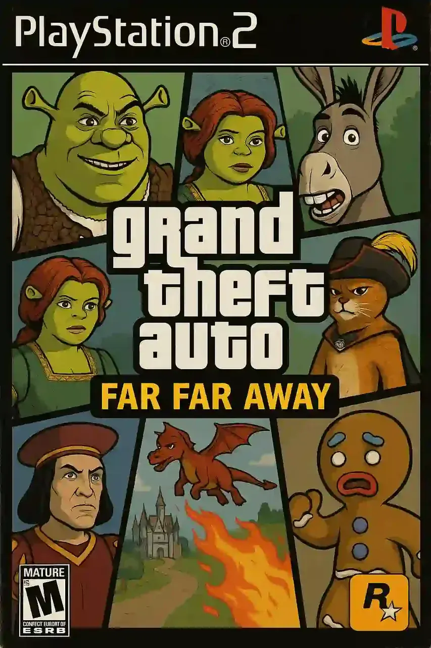 Portada de Juego para PS2 — ejemplo de arte chibi