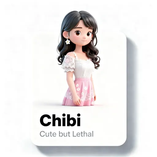 Chibi Character Card