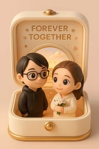 3D Couple Box