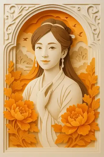 3D Relief Paper Cut