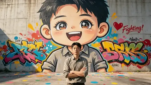 Chibi Graffiti Mural