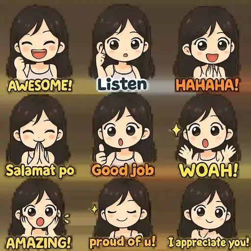 Emoji+Word Collection: Set 1