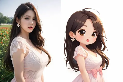 Real+Chibi Blend 3D