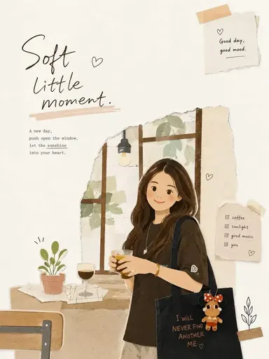Korean Paper Collage Art